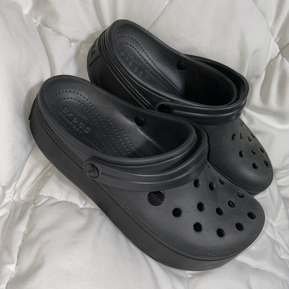 Platform Crocs